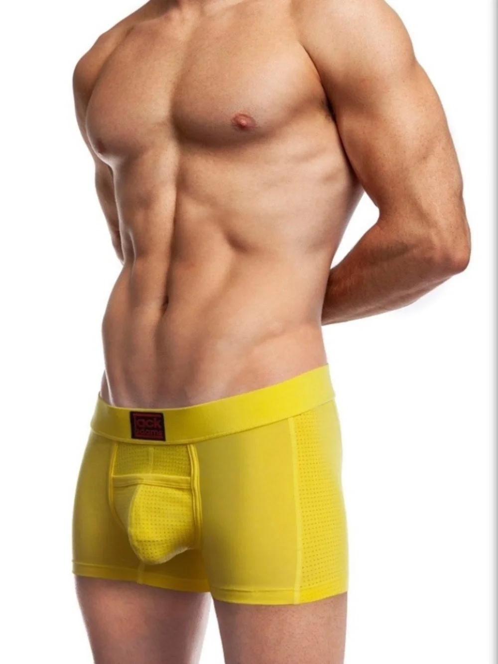 Jack Adams X-Train Boxer Brief - Yellow - Size Small